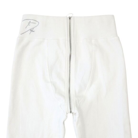 NEW Tordrobes Butterfly Signature U-Zip Cargo Pants in White/Black Size Medium - Picture 8 of 12